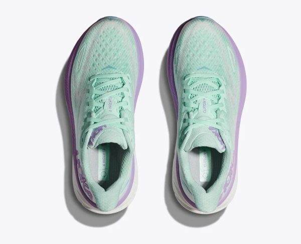 W/M Hoka One One Clifton 9 Sunlit Ocean / Lilac Mist