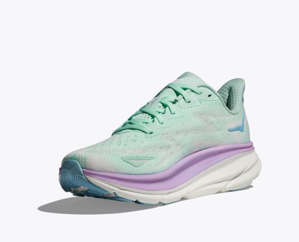 W/M Hoka One One Clifton 9 Sunlit Ocean / Lilac Mist