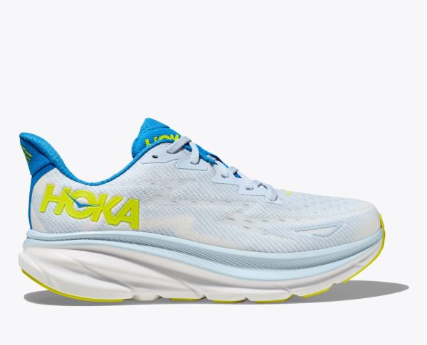 W/M Hoka One One Clifton 9 Ice Water / Evening Primrose
