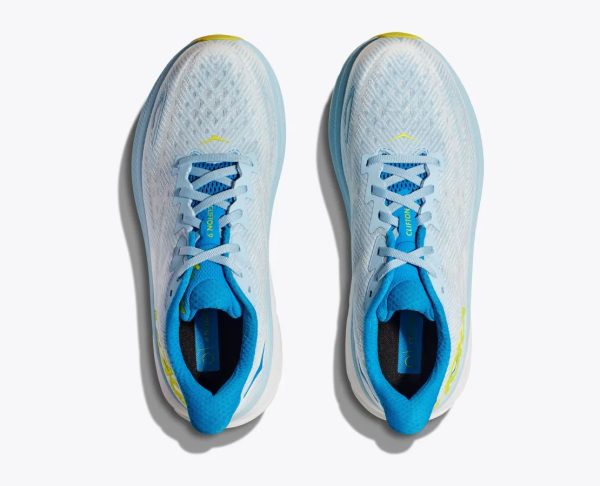 W/M Hoka One One Clifton 9 Ice Water / Evening Primrose