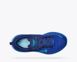 W/M Hoka Bondi 8 Road-Running Shoes Bellwether Blue / Bluing