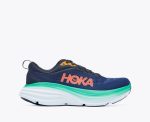 W/M Hoka Bondi 8 Road-Running Shoes Outer Space / Bellwether Blue