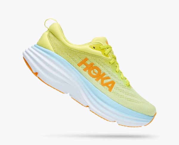 W/M Hoka Bondi 8 Road-Running Shoes Butterfly / Evening Primrose