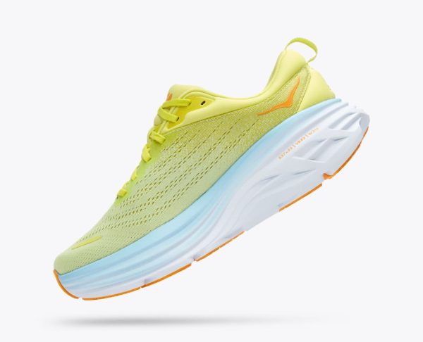 W/M Hoka Bondi 8 Road-Running Shoes Butterfly / Evening Primrose