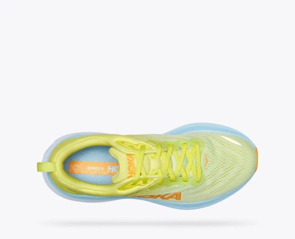 W/M Hoka Bondi 8 Road-Running Shoes Butterfly / Evening Primrose