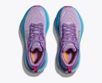Women Hoka Bondi 8 Road-Running Shoes Chalk Violet / Pastel Lilac