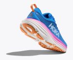 Women Hoka Bondi 8 Road-Running Shoes Coastal Sky / All Aboard