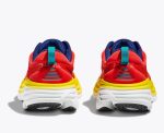 W/M Hoka Bondi 8 Road-Running Shoes Red Alert / Flame