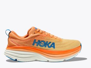 W/M Hoka Bondi 8 Road-Running Shoes Impala / Mock Orange