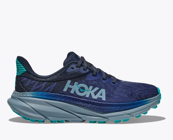 W/M Hoka One One Challenger 7 Bellwether Blue / Stone Blue