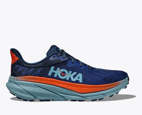 W/M Hoka One One Challenger 7 Bellwether Blue / Stone Blue