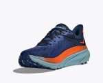 W/M Hoka One One Challenger 7 Bellwether Blue / Stone Blue