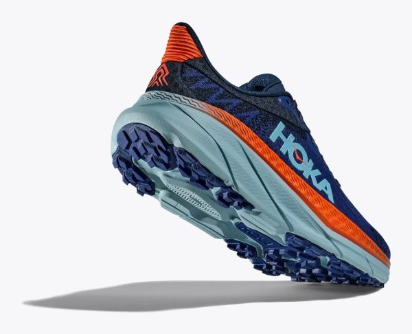 W/M Hoka One One Challenger 7 Bellwether Blue / Stone Blue
