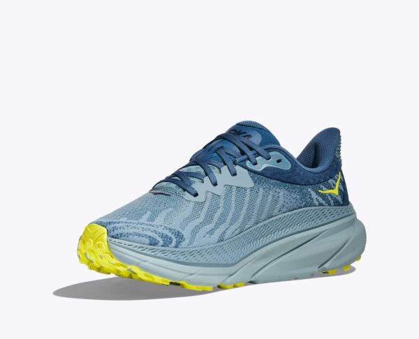 W/M Hoka One One Challenger 7 Stone Blue / Evening Primrose
