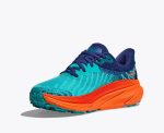 W/M Hoka One One Challenger 7 Ceramic / Vibrant Orange