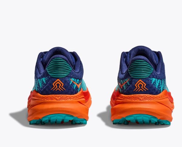 W/M Hoka One One Challenger 7 Ceramic / Vibrant Orange