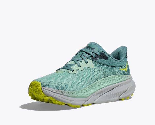 W/M Hoka One One Challenger 7 Mist Green / Trellis