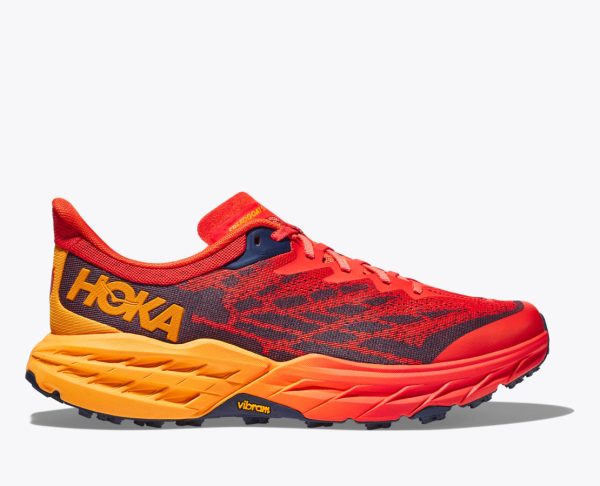 Men Hoka One One Speedgoat 5 Fiesta / Radiant Yellow