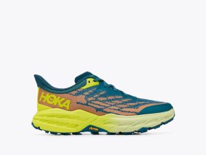 Men Hoka One One Speedgoat 5 Blue Coral / Evening Primrose