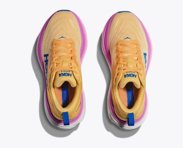 Women Hoka One One Bondi 8 Impala / Cyclamen