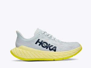 W/M Hoka One One Carbon X 2 Blue Flower / Luminary Green