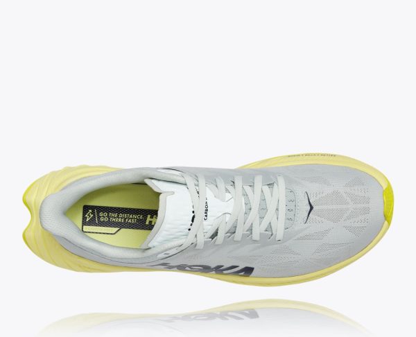 W/M Hoka One One Carbon X 2 Blue Flower / Luminary Green