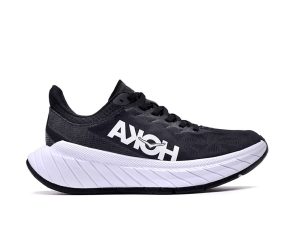W/M Hoka Carbon X 2 Road-Running Shoes (unisex) Black/White