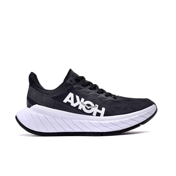 W/M Hoka Carbon X 2 Road-Running Shoes (unisex) Black/White