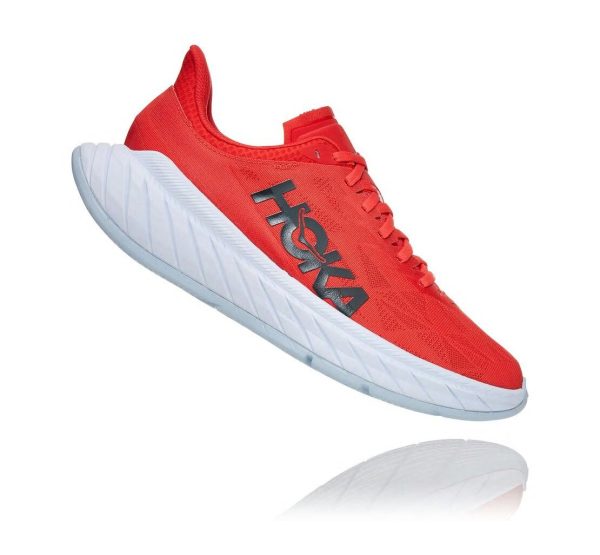 W/M Hoka One One Carbon X 2 Fiesta / White