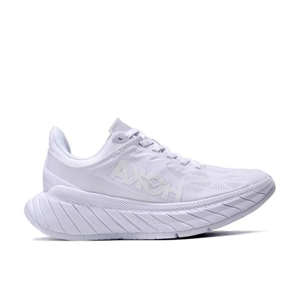 W/M Hoka Carbon X 2 Road-Running Shoes (unisex) White