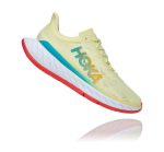 W/M Hoka One One Carbon X 2 Luminary Green / Hot Coral
