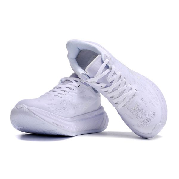 W/M Hoka Carbon X 2 Road-Running Shoes (unisex) White