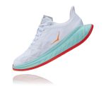 W/M Hoka One One Carbon X 2 White / Blazing Orange