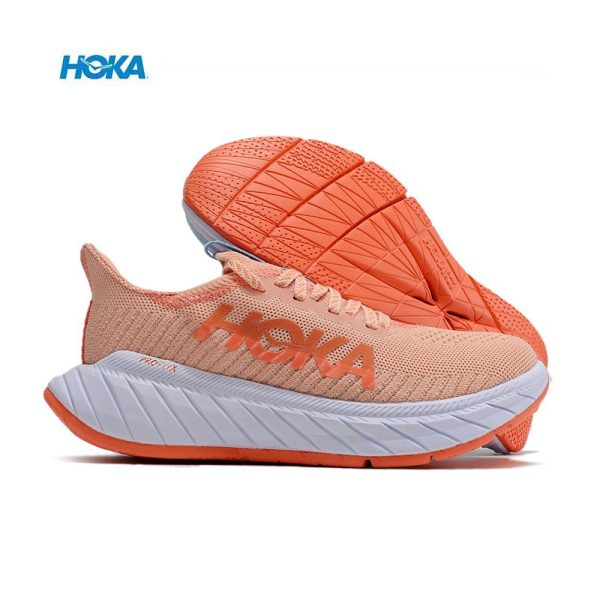 W/M Hoka One One Carbon X 3 Peach Parfait