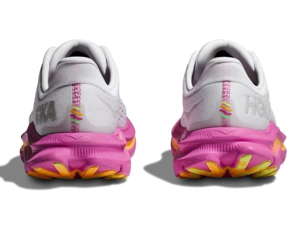 Hoka One One Kawana White Bubblegum Pink Sunset Orange