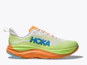 Hoka One One Skyflow Frost Solar Flare