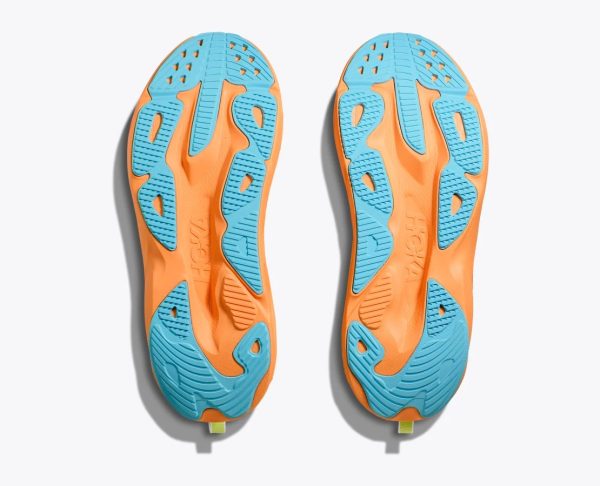 Hoka One One Skyflow Frost Solar Flare