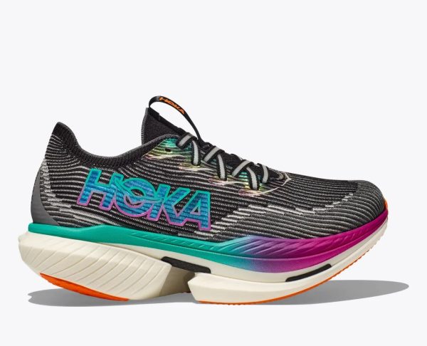 Hoka One One Cielo X1 Black Electric Aqua