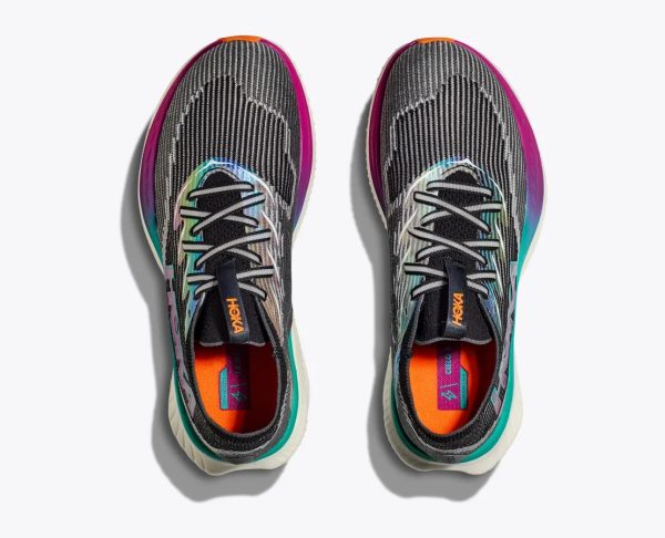 Hoka One One Cielo X1 Black Electric Aqua