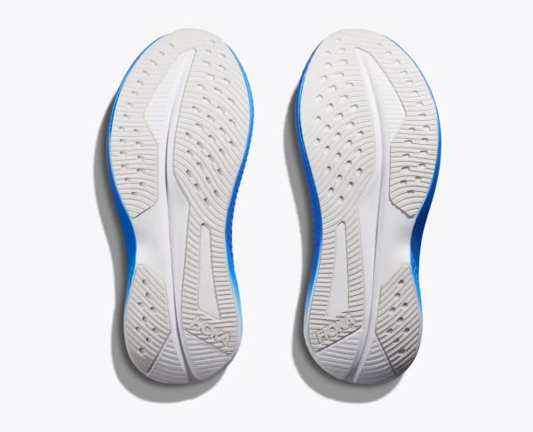 Hoka One One Mach 6 White Virtual Blue