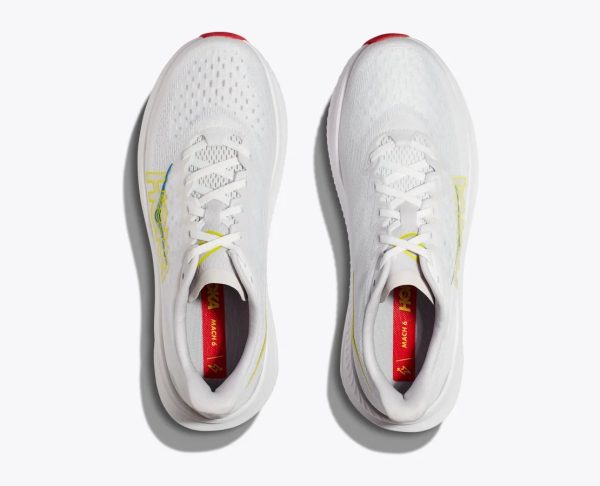 Hoka One One Mach 6 White Nimbus Cloud