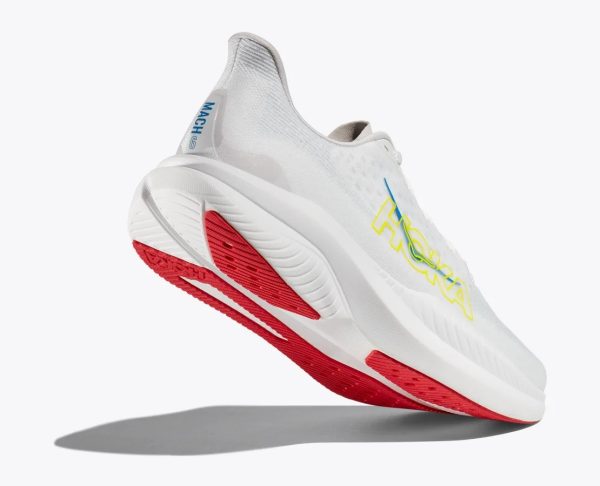 Hoka One One Mach 6 White Nimbus Cloud