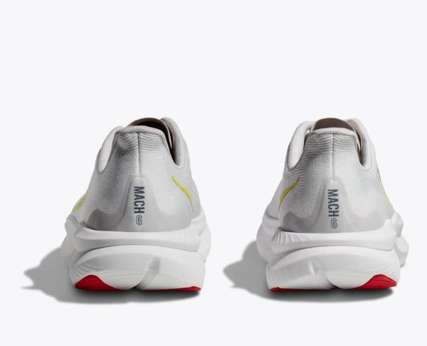 Hoka One One Mach 6 White Nimbus Cloud
