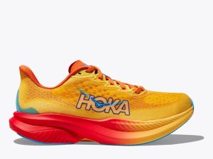 Hoka One One Mach 6 Poppy Squash