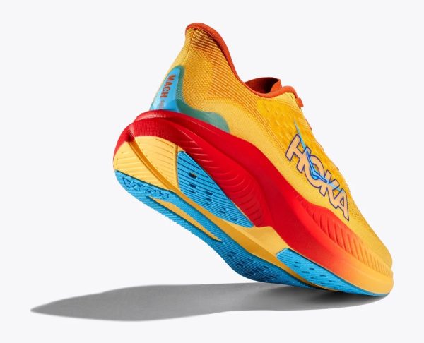 Hoka One One Mach 6 Poppy Squash