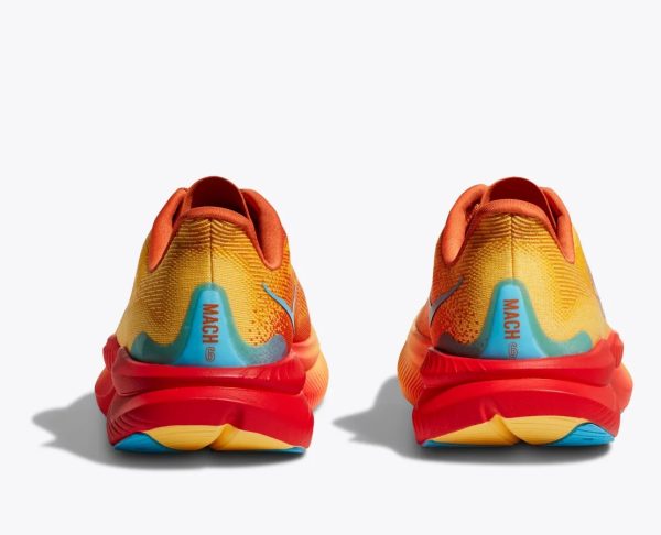 Hoka One One Mach 6 Poppy Squash