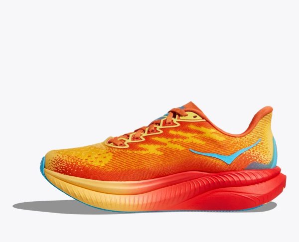 Hoka One One Mach 6 Poppy Squash