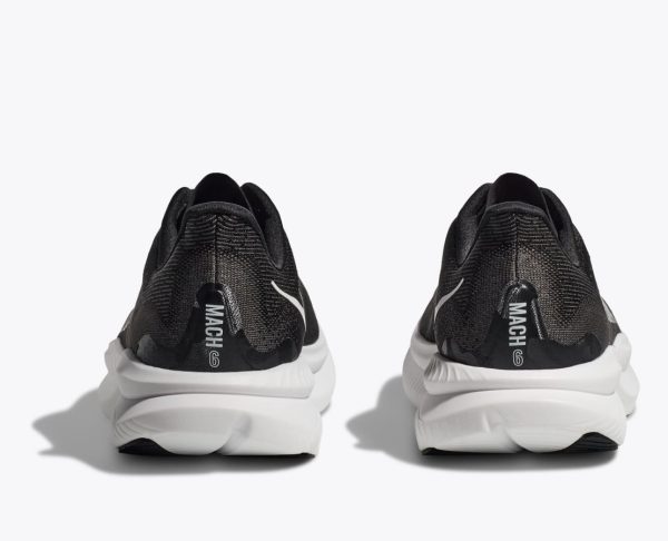 Hoka One One Mach 6 Black White