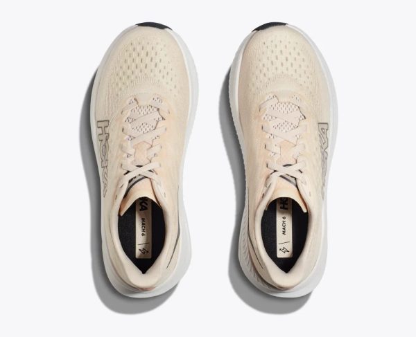 Hoka One One Mach 6 Eggnog Vanilla