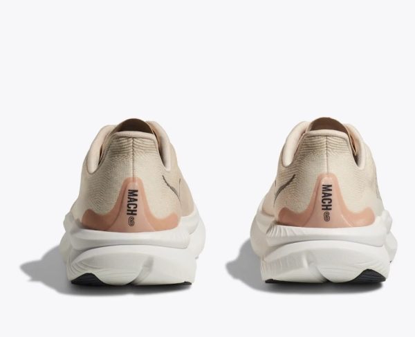Hoka One One Mach 6 Eggnog Vanilla